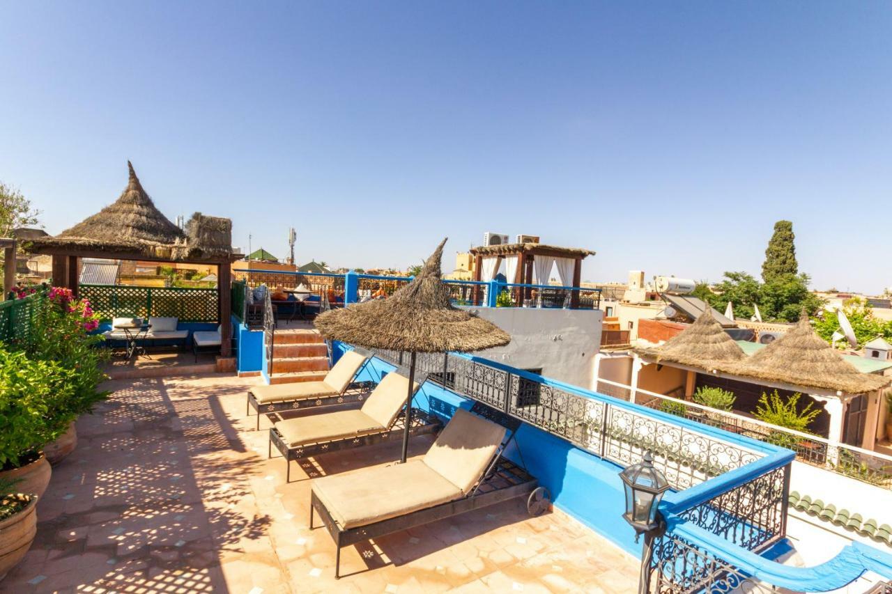 Riad Le Dromadaire Bleu By Weekome Марракеш Екстер'єр фото